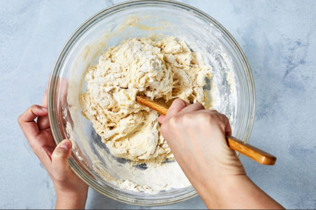 Baking custard cake