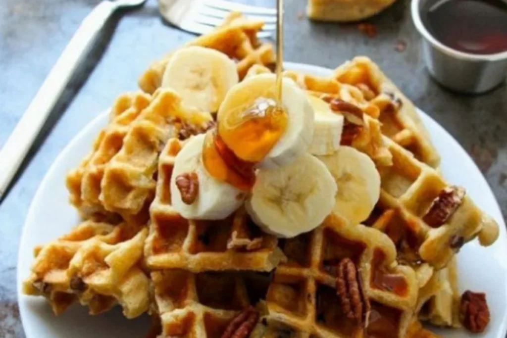 Healthy frozen waffles