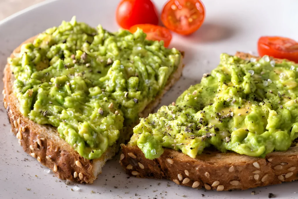 Guacamole vs. Avocado spread